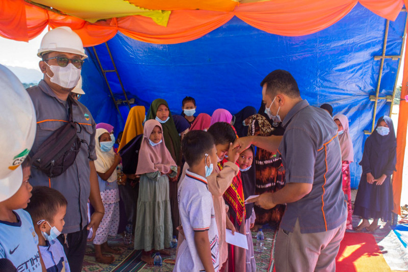 Syukuran & Santunan Anak Yatim Wujud Syukur Kelancaran Pembangunan PKS II